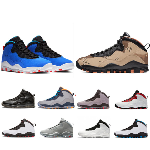 Newest Desert Camo Tinker 10 10s Basketball Shoes 2019 Westbrook Cement Designer Shoe Men Cool Grey Fusion Red Men Sports Sneakers 41-47