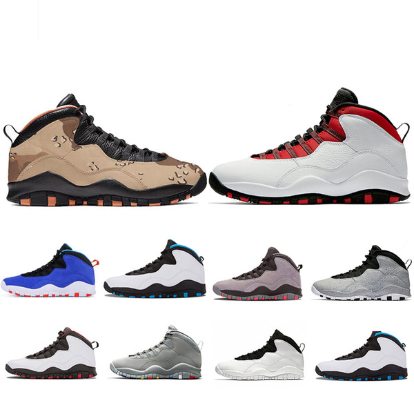 Wholesale Desert Camo Tinker 10 10s Basketball Shoes 2019 Westbrook Cement Designer Shoe Men Cool Grey Fusion Red Men Sports Sneakers 41-47