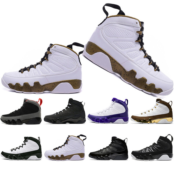 Top Fashion Mop Melo Bred 9 9s LA Oreo basketball shoes IX Men space jam Tour Yellow Black Red The Spirit sports Sneakers