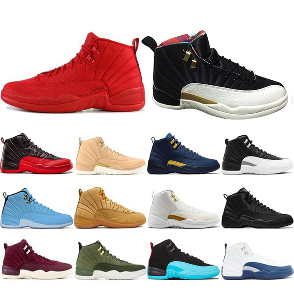 Cheaper New CNY 12 12s Basketball Shoes Winterized International flight Michigan class of 2003 gym red taxi Designer Sport Trainers Sneakers