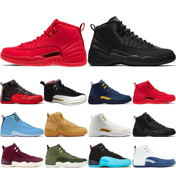 Hot Sale CNY 12 12s Basketball Shoes Winterized International flight Michigan class of 2003 gym red taxi Designer Sports Trainers Sneakers