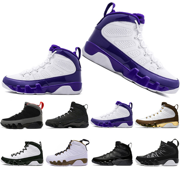 Newest 9 9s Basketball Shoes Mop Melo 2010 RELEASE Bred IX OG space jam The Spirit Lakers PE Trainers sports Sneakers 41-47