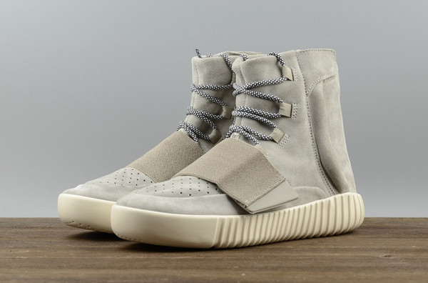 Supply New Fashion Kanye West 750 Shoes Top Quality Shoes As Real Casual Leisure Boots Size Us7-12 With Box DHL 