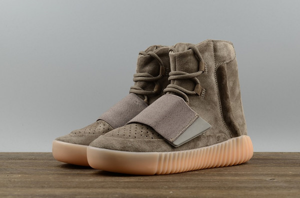 Wholesale New Fashion Kanye West 750 Shoes Top Quality Shoes As Real Casual Leisure Boots Size Us6.5-12 With Box DHL 