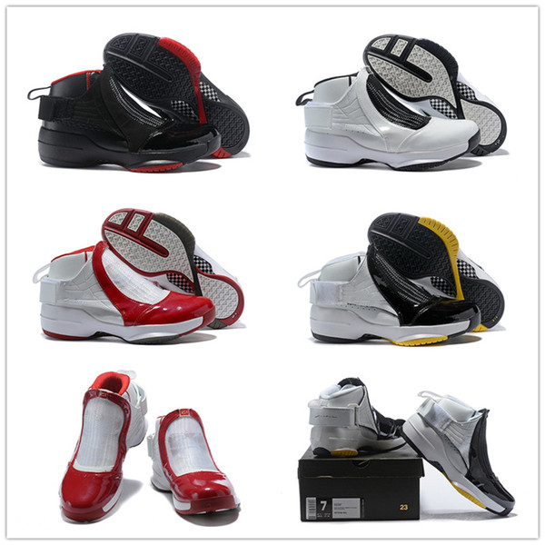 New Jumpman 19 White Black Red Yellow Basketball Shoes for high quality 19s Men Training Sports Sneakers Riding boots