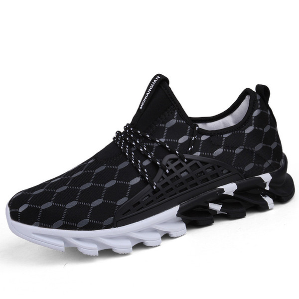 Cross-border Explosive Warrior Men's Shoes Korean Version of The Increase In Thick-soled Running Shoes Four Seasons Sports Shoes