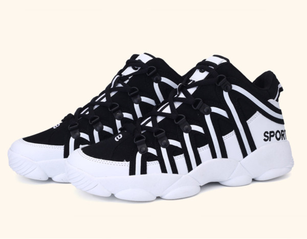 2019 new high-top basketball shoes couple models non-slip outdoor shoes sports shoes