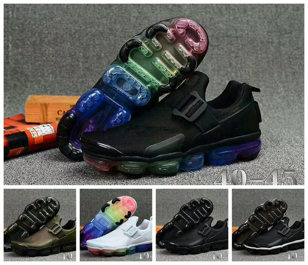 2019 New non-lace shoes Air cushion soft comfortable men's shoes waterproof gasket shoes popular hot sell New available Blue