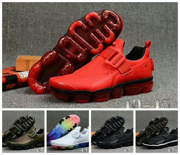 2019 New non-lace shoes Air cushion soft comfortable men's shoes waterproof gasket shoes popular hot sell New available Blue White Black