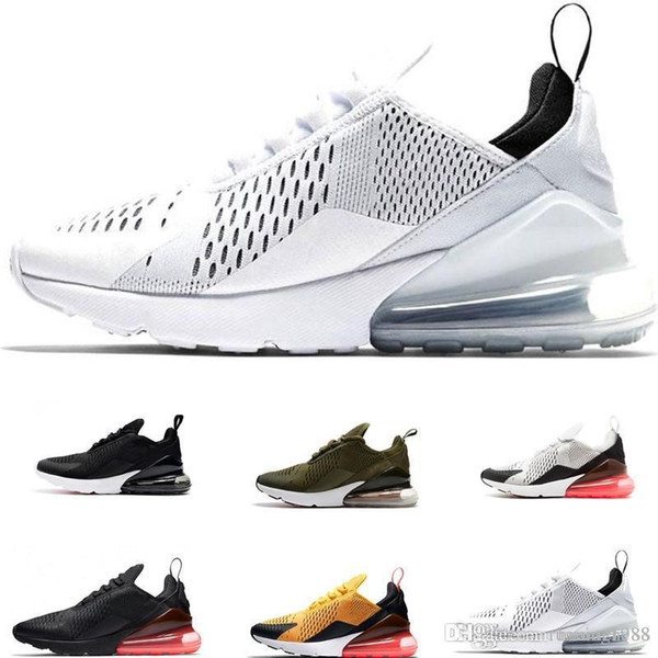 2019 New Arrivals Air Mens Designer Running Shoes Classic Women Outdoor Trainers Triple Black Pure White Fashion Athletics Sports Sneakers