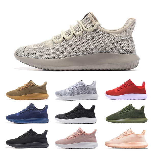 2019 Tubular Shadow Knit Ultra Mens Running Designer Shoes Women Outdoor Trainer Lightweight Sports Best Hiking Jogging Sneakers Size 36-45