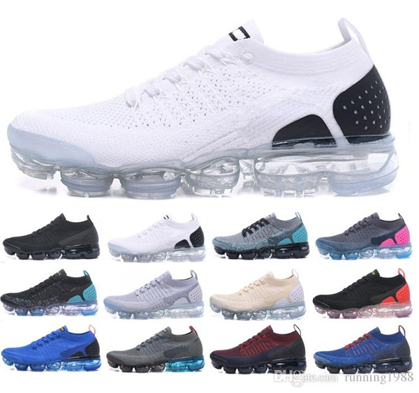 Air Mens II Designer Running Shoes Women Casual Air Cushion Trainers Outdoor High Quality Hiking Jogging Sports Sneakers Size Euro 36-45