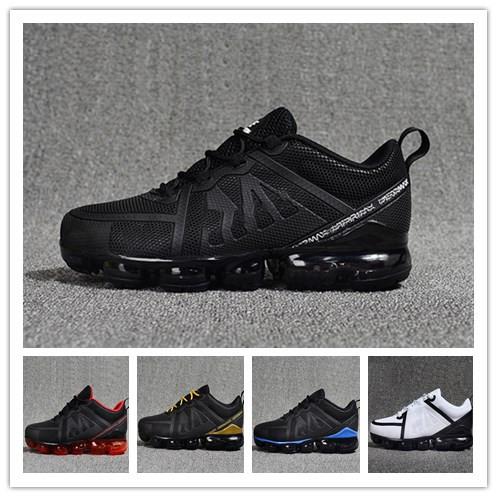 Air Mens Casual Designer Shoes 2019 For Men Casual Air Cushion Triangle Triple Black Trainer Outdoor Hiking Jogging Sports Sneakers 40-45