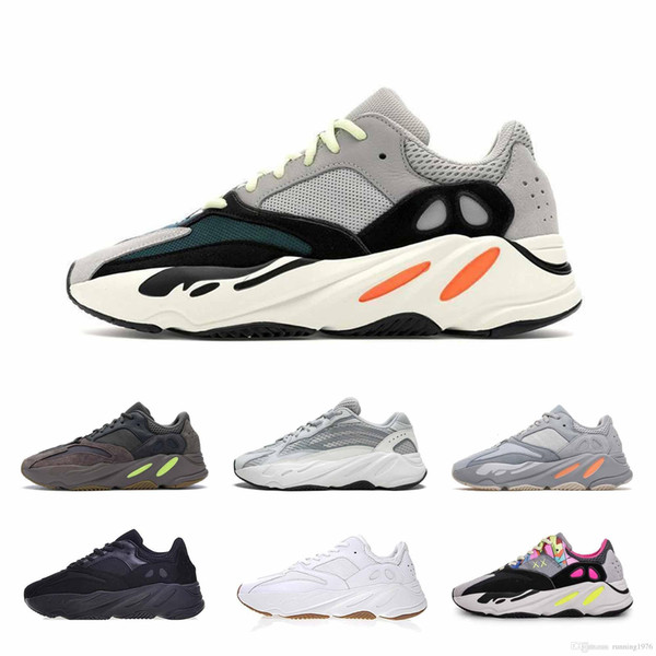 700 Runner Kanye West Mens Designer Running Shoes Mauve Wave Women Outdoor Static Inertia Casual Trainers Athletic Sports Sneakers With Box