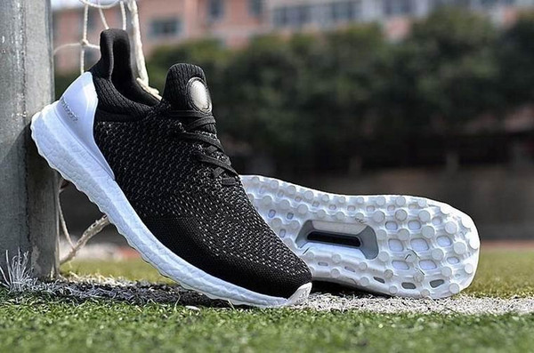 [With Box]2016 New Originals Hypebeast 10th Anniversary Uncaged Ultra Boost Black White Sneaker Womens Mens Sports Sneaker Size 36--44