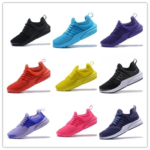 2019 PRESTO 5 BR QS Breathe Black White Yellow Red Mens women Sneakers Hot Men Shoe Walking designer casual shoes S9