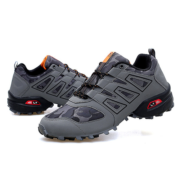 Spring Outdoor Shoes Non-slip Korean Version of Cross-country Running Shoes Wearing Hiking Shoes