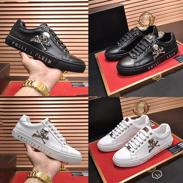 High quality Men fashion sneakers The bone sneakers designer shoes fashion The skeleton shoes lace-up running sneakers BRAND Leisure shoes