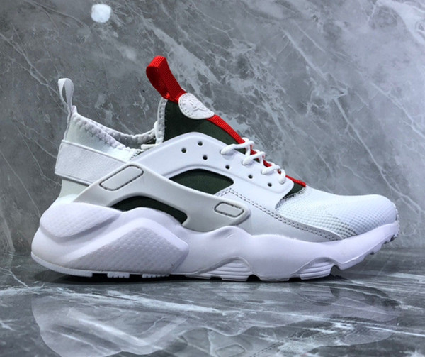 2019 New Huarache Sports Shoes For Men Hurache all White Red Black Sneakers Huaraches Outdoor Shoes Size 7-11