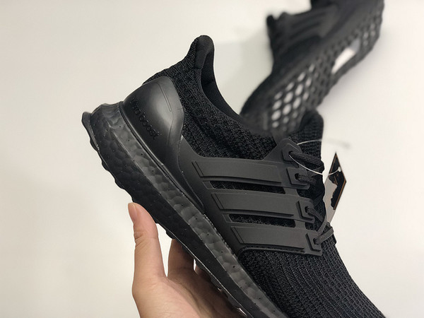 2019 New Ultra Boost 4.0 Low Basketball Shoes Black Unisex Men Atheletic Shoes Size 40-45 Free Shipping