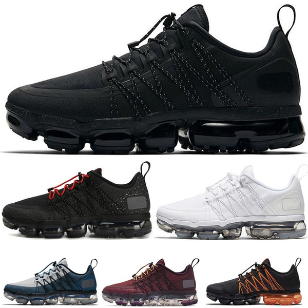 2019 mens Run Utility Black Anthracite running shoes for man triple Burgundy Crush designer trainers sport sneakers Black Reflect Silver