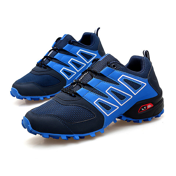 2019 Spring Outdoor Shoes Non-slip Korean Version of Cross-country Running Shoes Wearing Hiking Shoes