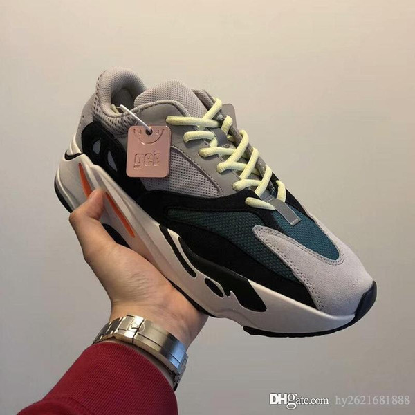 700 Runner New Kanye West Mauve Wave Mens Women Athletic Best Quality 700s Sports Running Sneakers Designer Shoes With Box