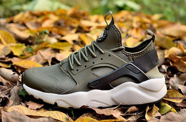 Supply Wholesale New Huarache No.4 Shoes Top Quality Shoes As Real Casual Leisure Boots Men Woman Size Us5-12 With Box Free Shipping