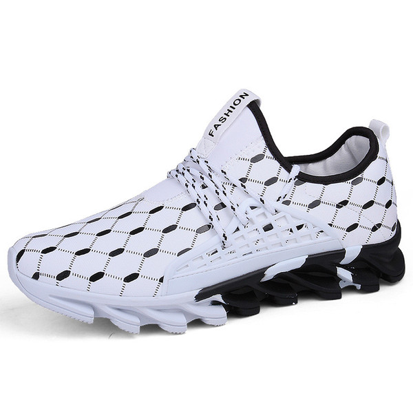 Cross-border Explosive Warrior Men's Shoes Korean Version of The Increase In Thick-soled Running Shoes Four Seasons Sports Shoes