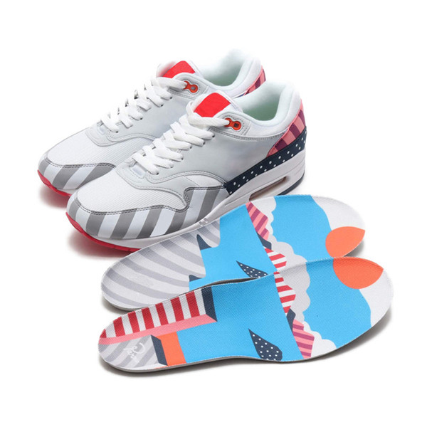 Brand New 1 Parra Designer Shoes 1 OG Friend And Family Mens Womens Netherland Rainbow Park Running Shoes Men Women Sneakers Size 36-45