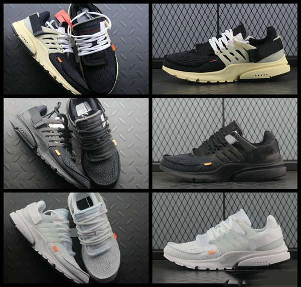 2018 New Fashion Presto Running Shoes For Men,Black White Brand Designer Sneakers Mens Prestos Trainers off Zapatos Man Air Sports Shoes