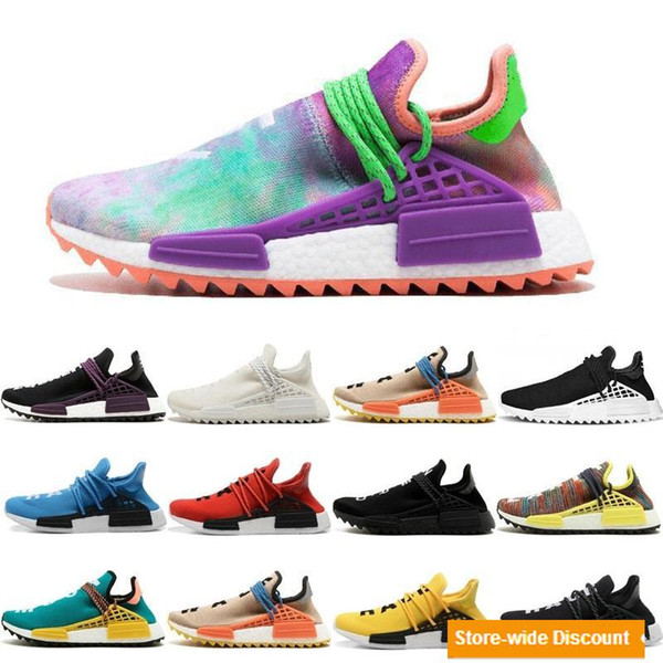 Wholesale NMD Online Human Race Pharrell Williams X NMD Sports Running Shoes,discount Cheap Athletic Men Shoes