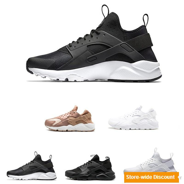 2019 Huarache 1.0 Running Shoes Triple White Black Red Huraches 4.0 IV Gold Grey Men Women Outdoors Huaraches Designer Trainers Sneakers