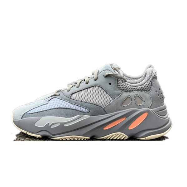 Kanye West x Runner Mauve 700 Inertia Grey Orange Running Shoes for Top quality 700s Men Women Outdoors Sneakers Chaussures Size 36-48