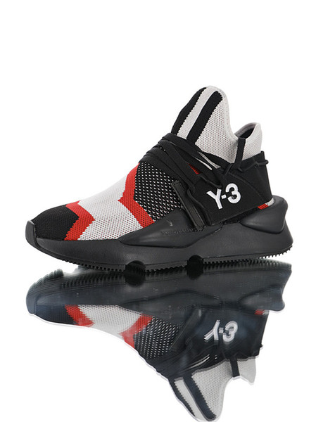 NEW Y-3 Kaiwa Chunky Primeknit comfort Breathable Sports Running Shoes Top quality Chaussures for Mens Athletic Sneakers Size 39-45