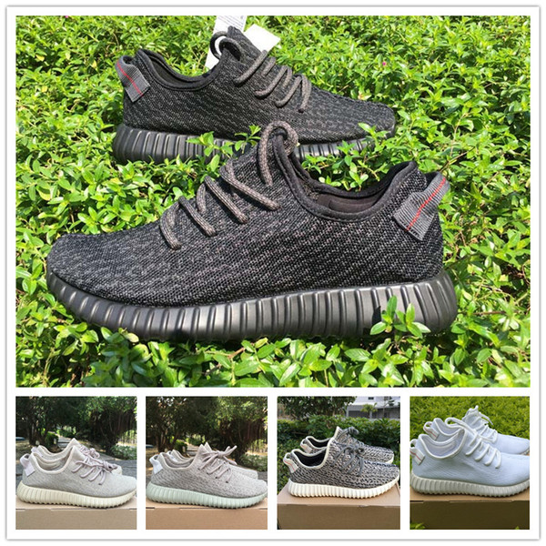 Final Version kanye West 350 Moonrock Oxford Tan Turtle Dove Pirate Black Comfortable Sneakers Womens Mens Best quality Sports Running Shoes