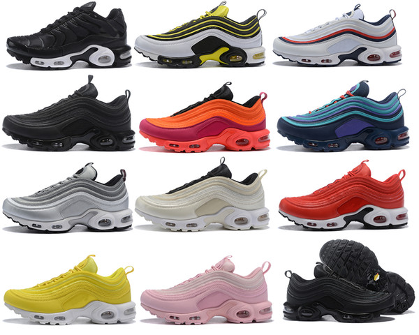 2019 new style fashion designer shoes PU running mens shoes 97s wholesale High quality mens Shoes high quality sport Sneakers size 40-46