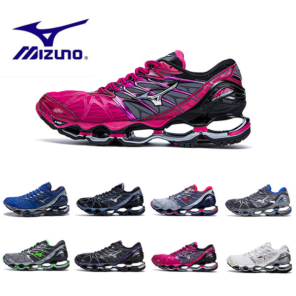 2019 Mizuno Wave Prophecy 7 Mens Designer Running Shoes Original Mizunos 7s Men Trainers Sports Sneakers Size 36-45 New Arrival