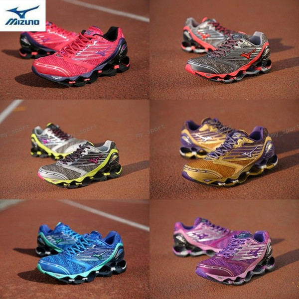 New Arrival MIZUNO WAVE PROPHECY 5 Women Designer Sports Running Shoes Sneakers Mizunos 5s Casual brand Trainers Size 36-41 US 3.5-7.5