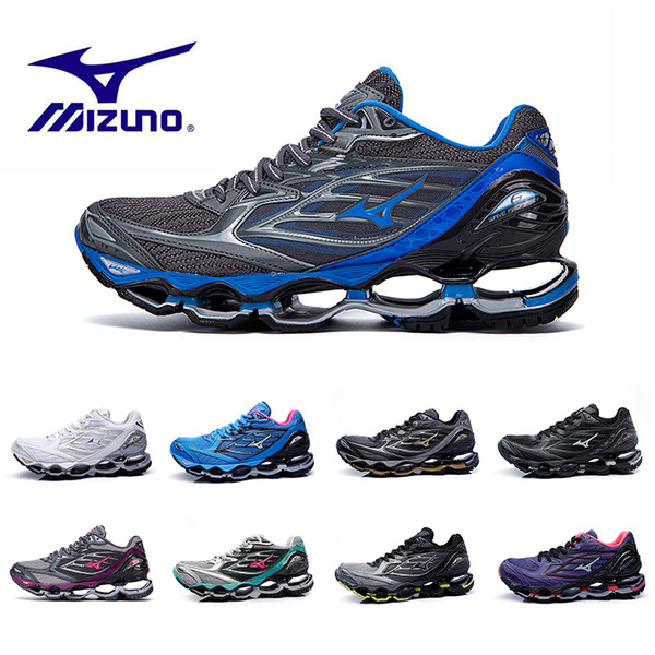 Wholesale Mizuno WAVE PROPHECY 6 Mens Designer Running Shoes for Men Hot Authentic Sports Women Original High QualityTrainers Sneakers Shoes