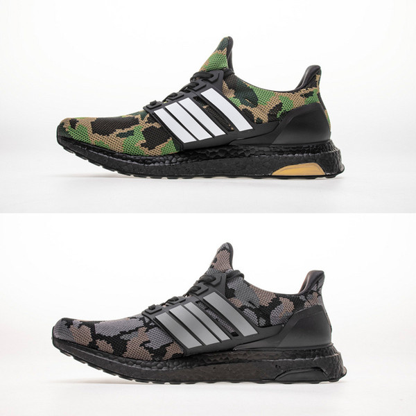 Best Quality Ultra Boots Men Running Shoes 4 3 5 Camo Grey Multicolor BB8587 Green BB8586 Primekni Sports Sneakers With Box