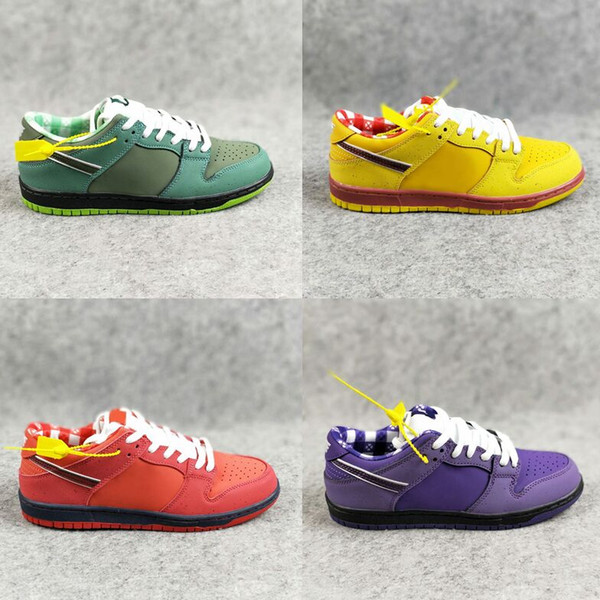 Concepts x Dunk SB Low Pro OG Green Lobster Purple Yellow Red Lobster 313170-661 Mens Basketball Shoes Sports Running Designer Sneakers