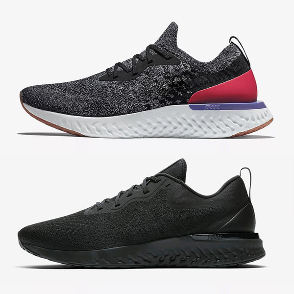 Best Quality Odyssey React Fly Grey Pink White Knit Men Running Shoes Triple Black Wolf Grey Blue Noir Blanc Sneakers Size 36-45