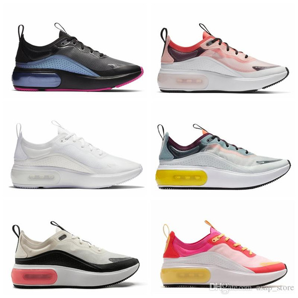 New Designer Air Dia SE QS Mens Running Shoes Women White Black Pink Red Blue Trainers Fashion Breathe Mesh Sneakers size 36-45