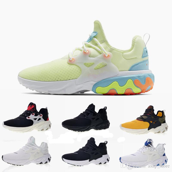 2019 React Presto Men Running Shoes Black Rabid Panda Breezy Thursday Brutal Honey Prestos Mens Air Trainers Sports Sneakers