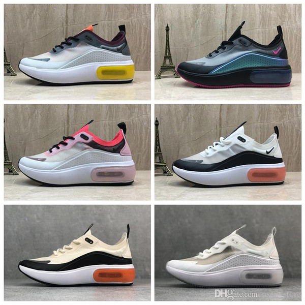 2019 Designer Air Dia SE QS Mens Running Shoes Women White Black Pink Red Blue Trainers Fashion Breathe Mesh Sneakers