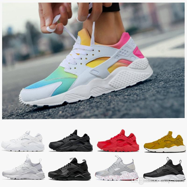 New Air Huarache Running Shoes Huaraches Rainbow Ultra Breathe Shoes Mens Womens Huraches Multicolor Hurache Sneakers Sport Trainers