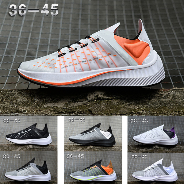 2019 EXP-X14 Features Wave Graphics Emerged Pink Trainer Sports Running Shoes for Women Lady Men LOVER Sneakers Size 36-45