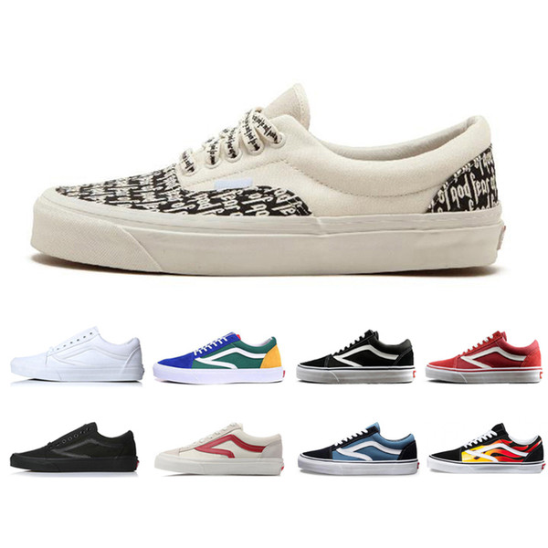 Fear Of God x Era 95 old skool Men Women running Shoes Revenge X Storm Yacht Club Sports Skate Shoe Sneakers size 36-44