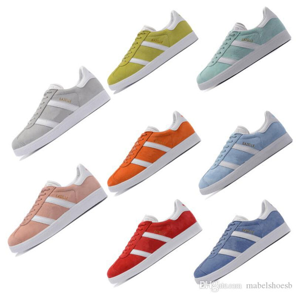 2018 GAZELLE Classic Low Skateboarding Shoes Fashion Colorful Designer Suede Nubuck Original Sport Sneakers Walking Jogging Hiking Casual Tr